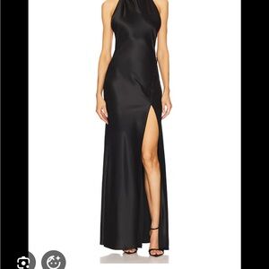 Sau Lee Penelope Backless Evening Gown